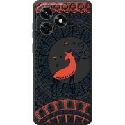 Черный чехол BoxFace Honor X5c Plus Ornament