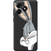 Черный чехол BoxFace Honor X5c Plus Lucky Rabbit