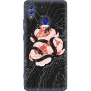 Чехол Uprint Honor Note 10 Snake Rose
