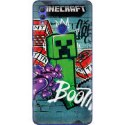 Чехол Uprint Honor Note 10 Minecraft Graffiti