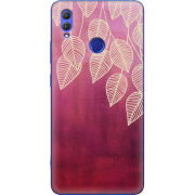 Чехол Uprint Honor Note 10 Gold Leaves