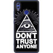 Чехол Uprint Honor Note 10 Dont Trust Anyone