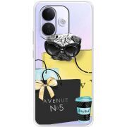 Прозорий чохол BoxFace Xiaomi Redmi Note 17 Pro Fashion Pug