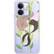 Прозорий чохол BoxFace Xiaomi Redmi Note 17 Pro Cute Mermaid