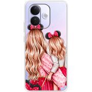 Прозорий чохол BoxFace Xiaomi Redmi Note 17 Pro Mouse Girls