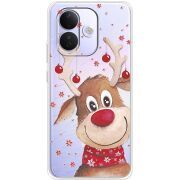 Прозорий чохол BoxFace Xiaomi Redmi Note 17 Pro Winter Deer