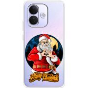 Прозорий чохол BoxFace Xiaomi Redmi Note 17 Pro Cool Santa