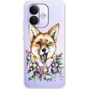 Прозорий чохол BoxFace Xiaomi Redmi Note 17 Pro Winking Fox