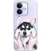 Прозорий чохол BoxFace Xiaomi Redmi Note 17 Pro Husky