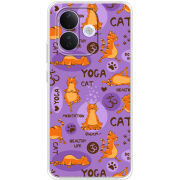Чохол BoxFace Xiaomi Redmi Note 17 Pro Yoga Cat