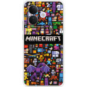Чохол BoxFace Xiaomi Redmi Note 17 Pro Minecraft Mobbery