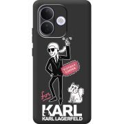 Чорний чохол BoxFace Xiaomi Redmi Note 17 Pro For Karl
