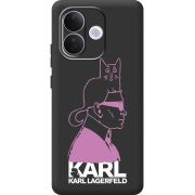 Чорний чохол BoxFace Xiaomi Redmi Note 17 Pro Pink Karl