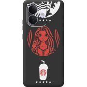 Чорний чохол BoxFace Xiaomi Redmi Note 17 Pro RedWhite Coffee