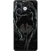 Чорний чохол BoxFace Xiaomi Redmi Note 17 Pro Wolf