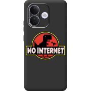 Чорний чохол BoxFace Xiaomi Redmi Note 17 Pro No Internet