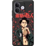 Чорний чохол BoxFace Xiaomi Redmi Note 17 Pro Атака Титанов Леви