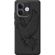 Чорний чохол BoxFace Xiaomi Redmi Note 17 Pro Dove