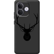 Чорний чохол BoxFace Xiaomi Redmi Note 17 Pro Deer