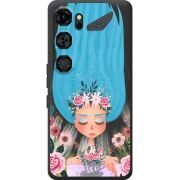 Прозорий чохол BoxFace Nubia Neo 5 GT 5G Blue Hair