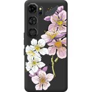 Прозорий чохол BoxFace Nubia Neo 5 GT 5G Cherry Blossom