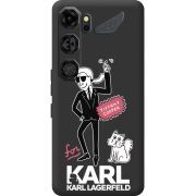 Чорний чохол BoxFace Nubia Neo 5 GT 5G For Karl
