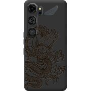 Чорний чохол BoxFace Nubia Neo 5 GT 5G Chinese Dragon