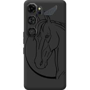 Чорний чохол BoxFace Nubia Neo 5 GT 5G Horse