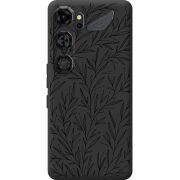 Чорний чохол BoxFace Nubia Neo 5 GT 5G Leaves