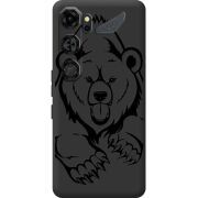 Чорний чохол BoxFace Nubia Neo 5 GT 5G Grizzly Bear