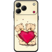 Чохол BoxFace Nubia V80 Design Teddy Bear Love