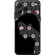 Чорний чохол BoxFace Nubia V80 Design Flower Hair