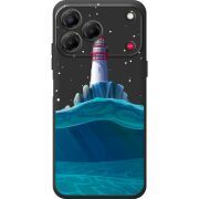 Чорний чохол BoxFace Nubia V80 Design Lighthouse