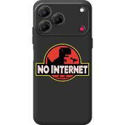 Чорний чохол BoxFace Nubia V80 Design No Internet