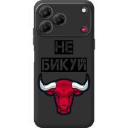 Чорний чохол BoxFace Nubia V80 Design Не Бикуй