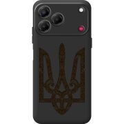 Чорний чохол BoxFace Nubia V80 Design Ukrainian Trident