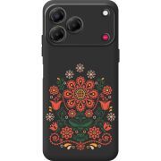 Чорний чохол BoxFace Nubia V80 Design Ukrainian Ornament