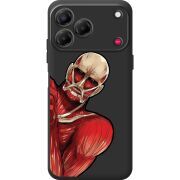 Чорний чохол BoxFace Nubia V80 Design Титан