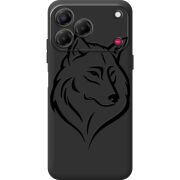 Чорний чохол BoxFace Nubia V80 Design Wolf