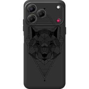 Чорний чохол BoxFace Nubia V80 Design 