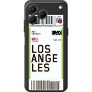 Прозорий чохол BoxFace Nubia V80 Design Ticket Los Angeles