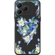 Прозорий чохол BoxFace Nubia V80 Design Spring Bird