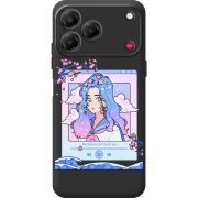 Прозорий чохол BoxFace Nubia V80 Design The Sakuras Will Cry For You
