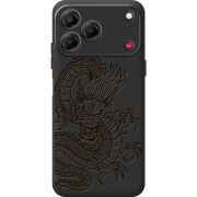 Прозорий чохол BoxFace Nubia V80 Design Chinese Dragon