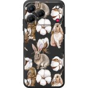 Прозорий чохол BoxFace Nubia V80 Design Cotton and Rabbits