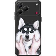 Прозорий чохол BoxFace Nubia V80 Design Husky