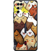 Чохол BoxFace Nubia RedMagic 6R Sleepy Cats