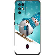 Чохол BoxFace Nubia RedMagic 6R Skier Snowman