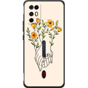 Чохол BoxFace Nubia RedMagic 6R Flower Hands