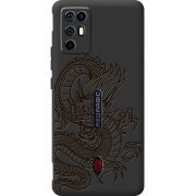 Чорний чохол BoxFace Nubia RedMagic 6R Chinese Dragon